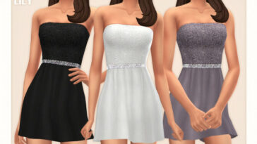 Melissa Dress by Black Lily at TSR