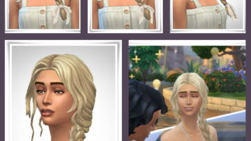 Melody Hair at Birksches Sims Blog