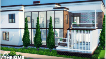 Milk and Chocolate house by nobody1392 at TSR