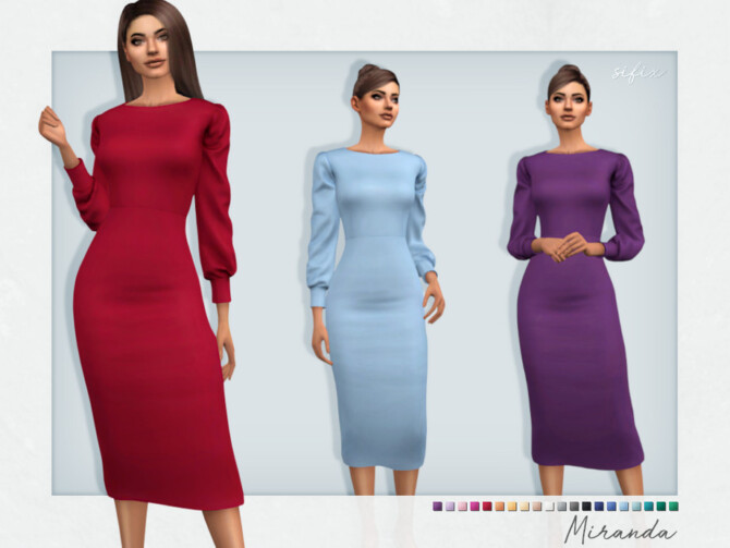 Miranda Dress by Sifix at TSR