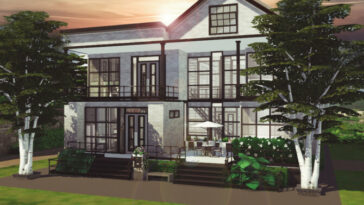 Modern Industrial Home by Moniamay72 at TSR