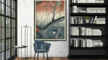 Modern Mona Chair Set – Signature Red at PopSims Culture