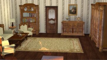Natalia Livingroom Vitasims2 Conversion to TS4 at All 4 Sims