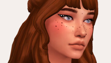 Natalie Freckles by Sagittariah at TSR