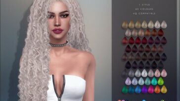 Noelia long curly hair by Anto at TSR