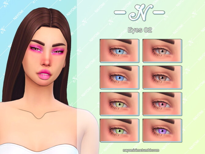 Non Default Eyes 02 at NayomiSims