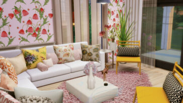 Pastella Livingroom by GenkaiHaretsu at TSR