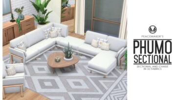 Phumo Seating Sectional Sofa and Chaise at Simsational Designs