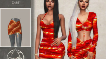 Resse Set (Skirt) by CAMUFLAJE at TSR