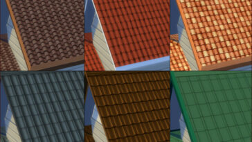 Roof tiles by Mabra at Arte Della Vita