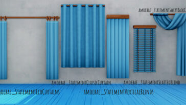 STATEMENT COLLECTION Pt 1 – Curtains & Blinds at Picture Amoebae