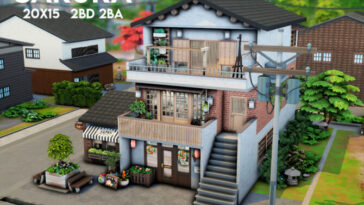Sakura house by xogerardine at TSR