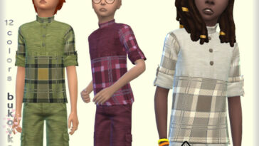 Shirt Plaid by bukovka at TSR