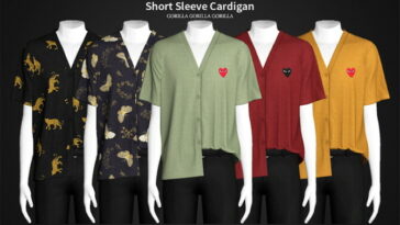 Short Sleeve Cardigan at Gorilla