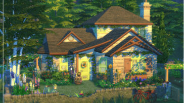 Small Flower Cottage by A.lenna at TSR