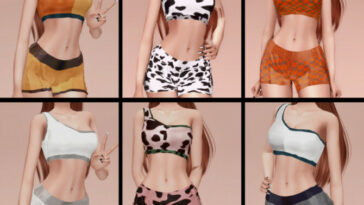 Sport Set (Pants and Top) by couquett at TSR