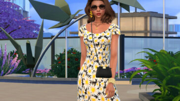 Spring Daisies Dress by Paogae at TSR