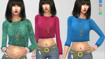 Spring Pullover by Devirose at TSR