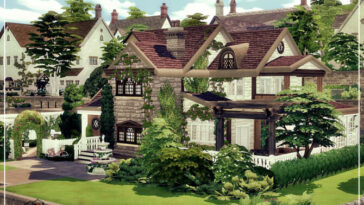 Stylish country cottage by Danuta720 at TSR