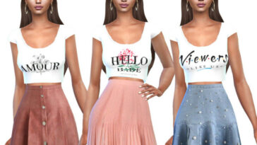 Summer Skirt Mix by Saliwa at TSR