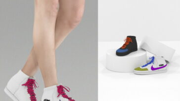 THE SIMS EDITION SHOES at REDHEADSIM