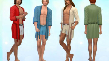 TS3 Romantic Robe at My Stuff Origin