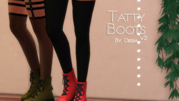 Tatty Boots v2 by Dissia at TSR