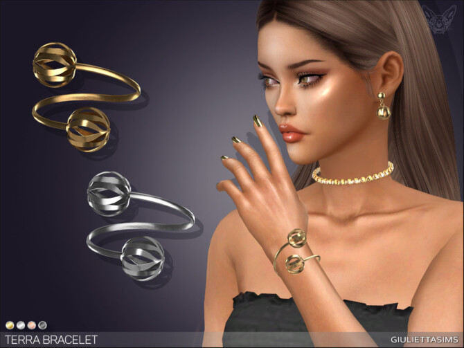 Terra Bracelet (right wrist) by feyona at TSR