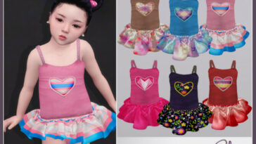 Toddler Dress RPL99 by RobertaPLobo at TSR