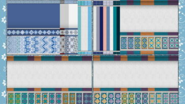 Totally Collection 1 – Azulejo & Talavera Tiles by Wykkyd