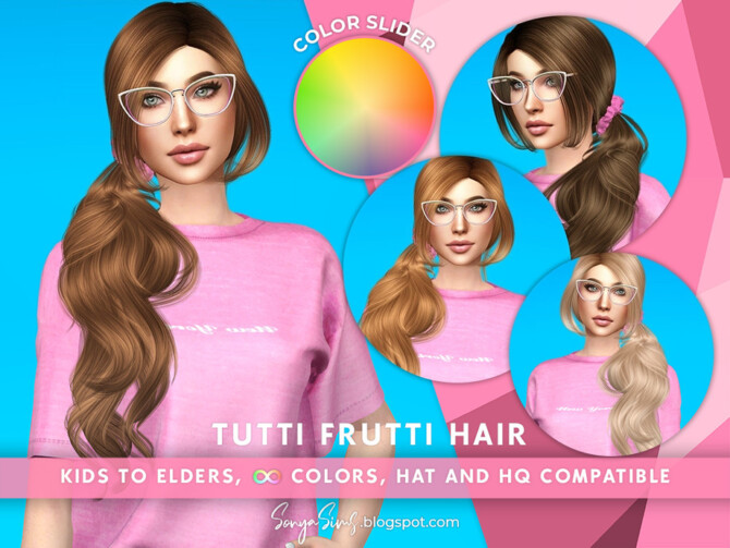 Tutti Frutti COLOR SLIDER (Retexture) by SonyaSimsCC at TSR