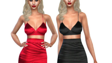 Two Piece Party Outfits by Saliwa at TSR