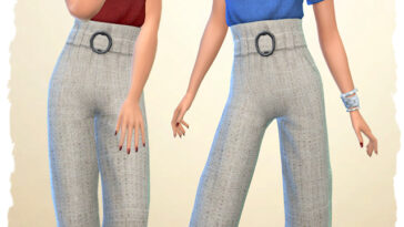 Two-piece outfit by Chalipo at All 4 Sims