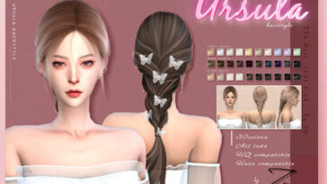Ursula hairstyle by Zy at TSR
