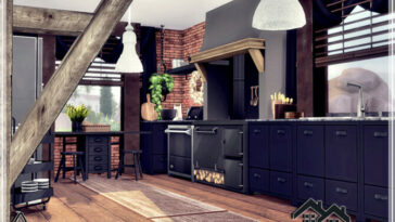 V5 Kitchen with Dining Room by marychabb at TSR