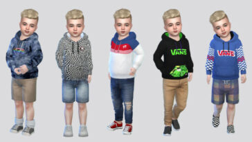 VANS Board Hoodies Toddler (B) by McLayneSims at TSR