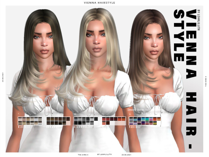 Vienna Hairstyle by Leah Lillith at TSR