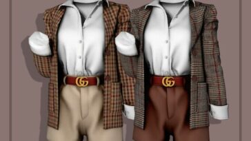 Vintage Jacket & Blouse & Short Pants at RIMINGs