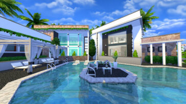 Visasini Modern house by autaki at TSR