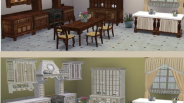 Vitasims Cottage Kitchen Conversion by Clara at All 4