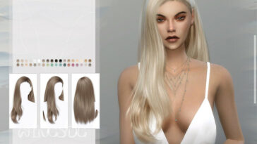 WINGS-TO0526 hair by wingssims at TSR