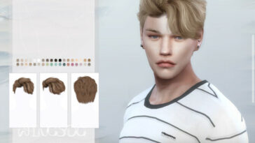 WINGS-TO0528 hair by wingssims at TSR