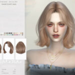 WINGS-TO0726-Short fluffy hair by wingssims at TSR