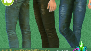 Yardwork BN Torn Jeans by SimmieV at TSR