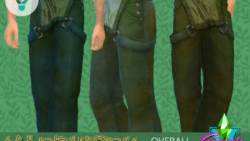 Yardwork Overalls Bttm by SimmieV at TSR