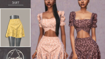 Zelda Set (Skirt) by CAMUFLAJE at TSR