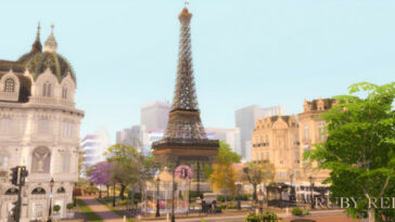 Paris City Build at Ruby Red
