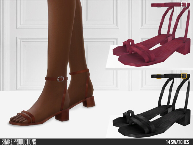 700 Leather Sandals by ShakeProductions at TSR