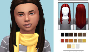 80’s Hairstyle Child by OranosTR at TSR