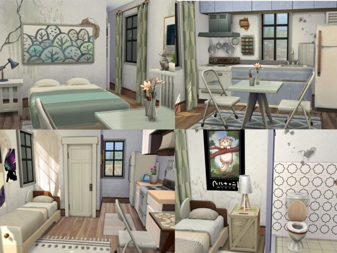Shabby Train Station Apartment House by Flubs79 at TSR